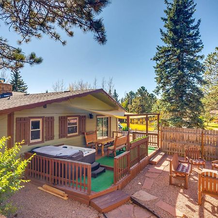 Vila Peaceful Getaway With Private Hot Tub And Mtn Views! Woodland Park Exteriér fotografie