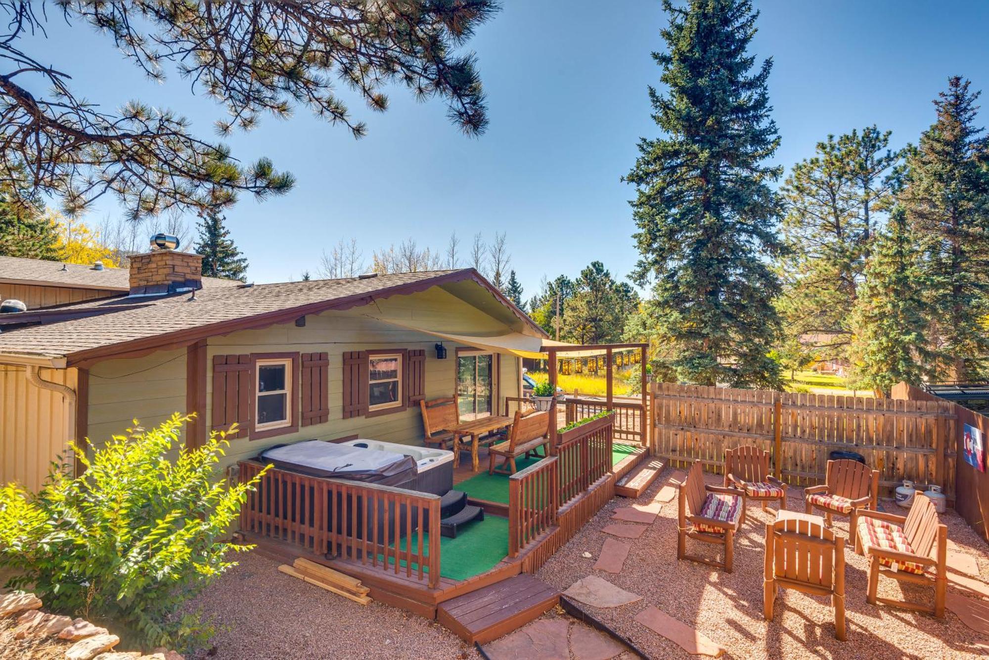 Vila Peaceful Getaway With Private Hot Tub And Mtn Views! Woodland Park Exteriér fotografie